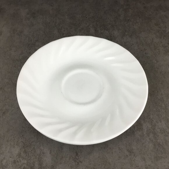 Corelle By Corning Enhancements 6¼" White Swirl Saucers Set Of 6 - Picture 5 of 9